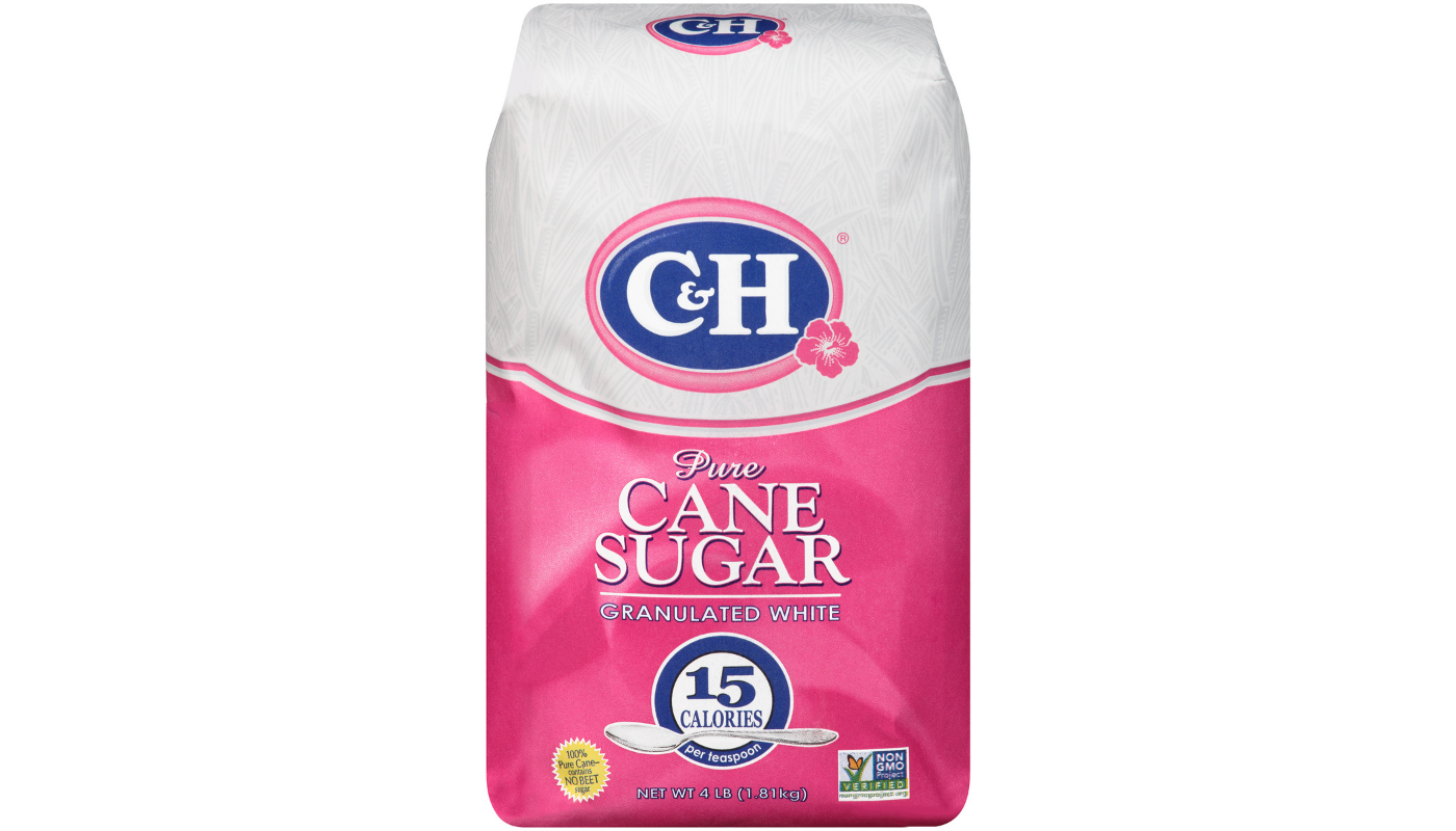 Order C&H Pure Cane Sugar 4lb Bag food online from Plaza Market store, Baldwin Park on bringmethat.com