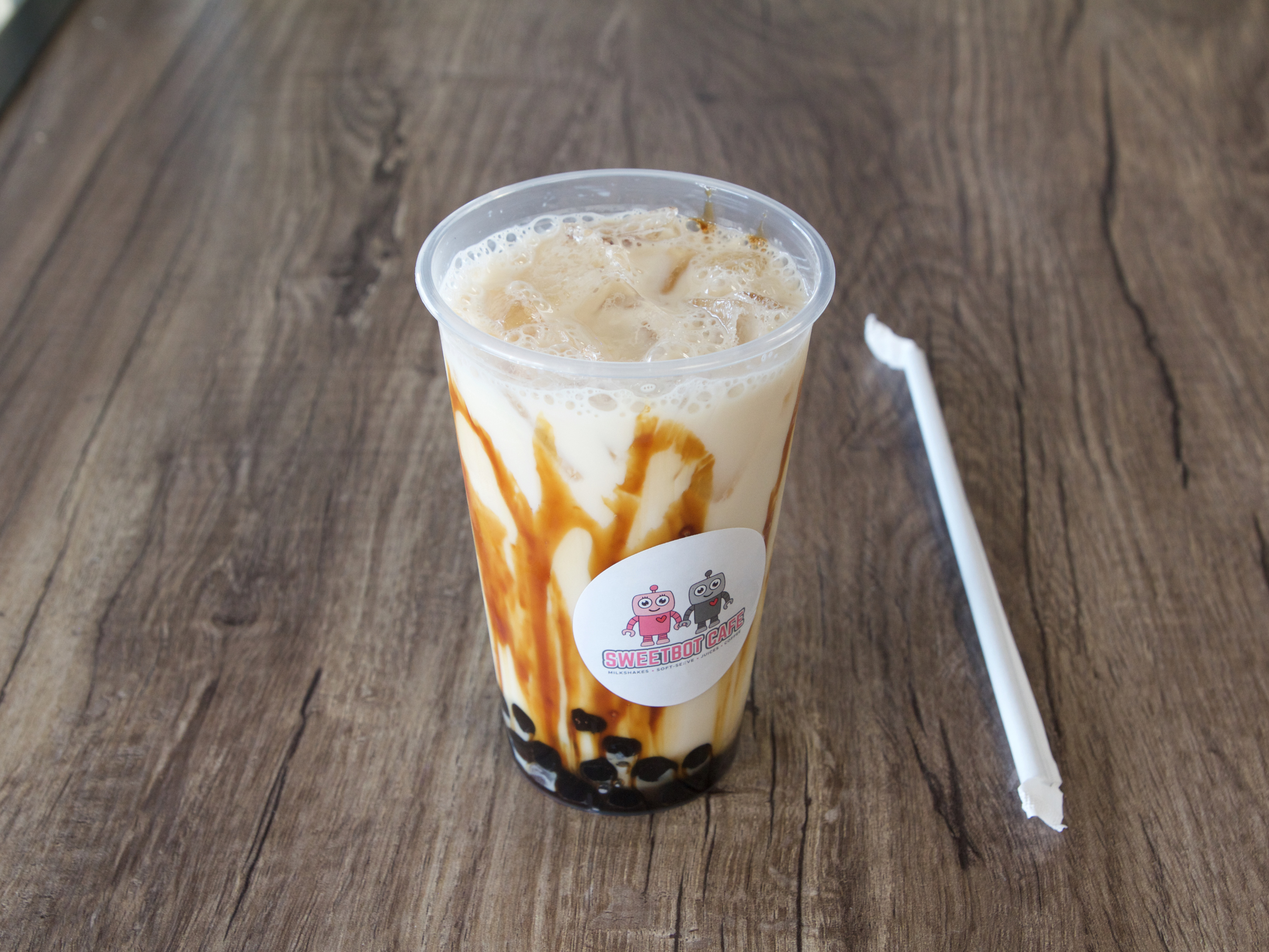 Order Tiger Milk Tea food online from Sweetbot Cafe store, Stockton on bringmethat.com