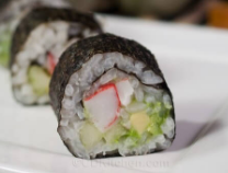 Order King Crab Avocado Roll food online from Sakana Japanese Sushi & Steak House store, Meridian on bringmethat.com