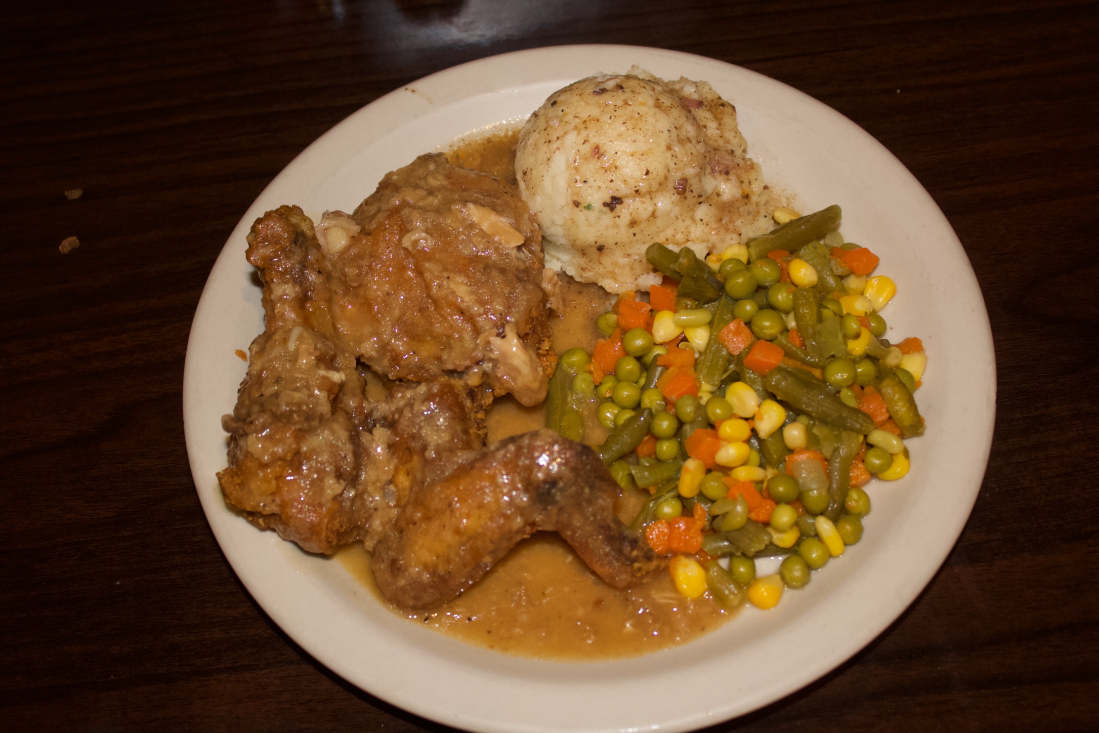 Order Smothered Chicken Dinner food online from Paula Soul Food Cafe store, Hackensack on bringmethat.com