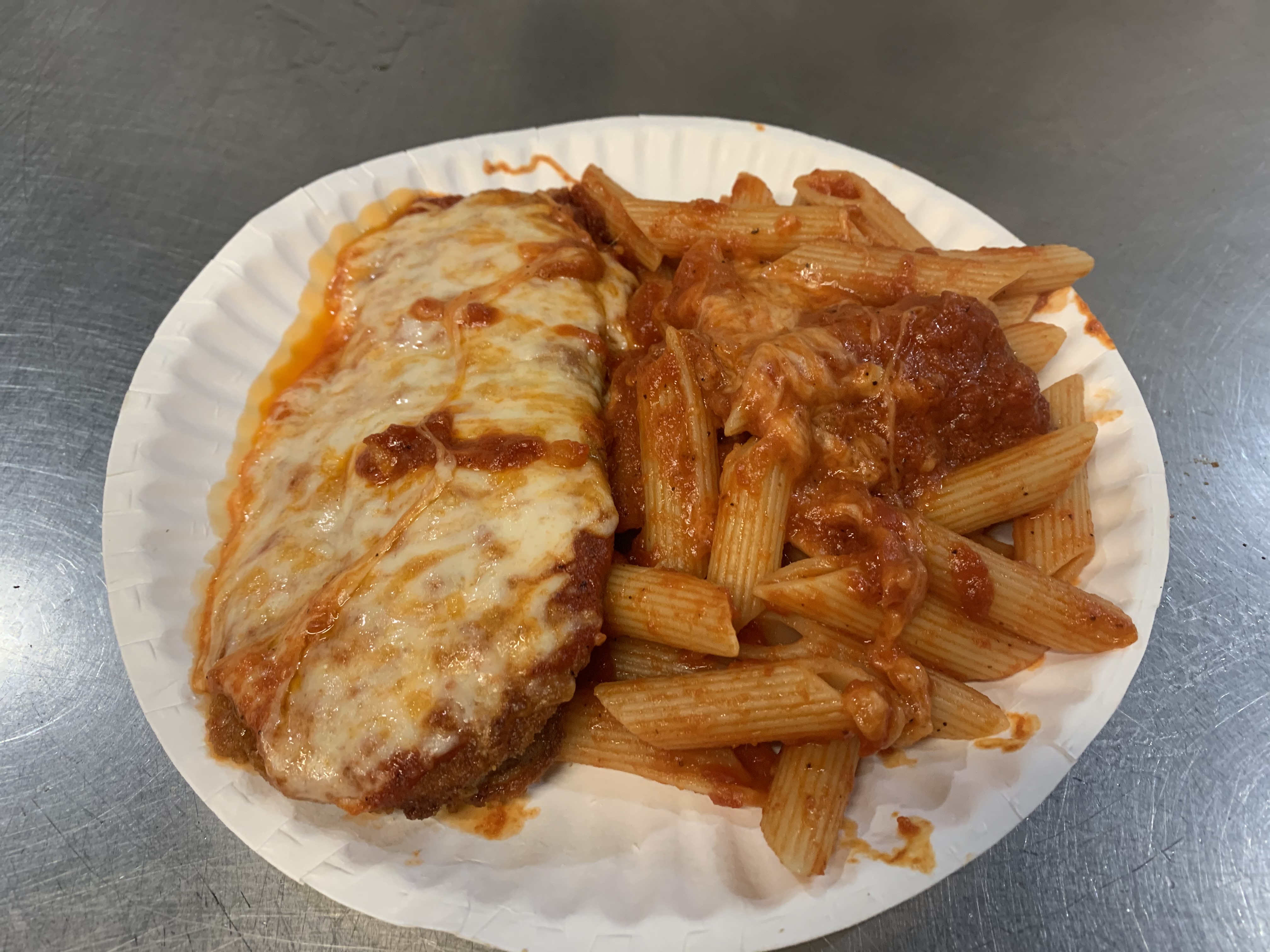 Order Eggplant Parmigiana food online from Village Pizza store, Chicago on bringmethat.com
