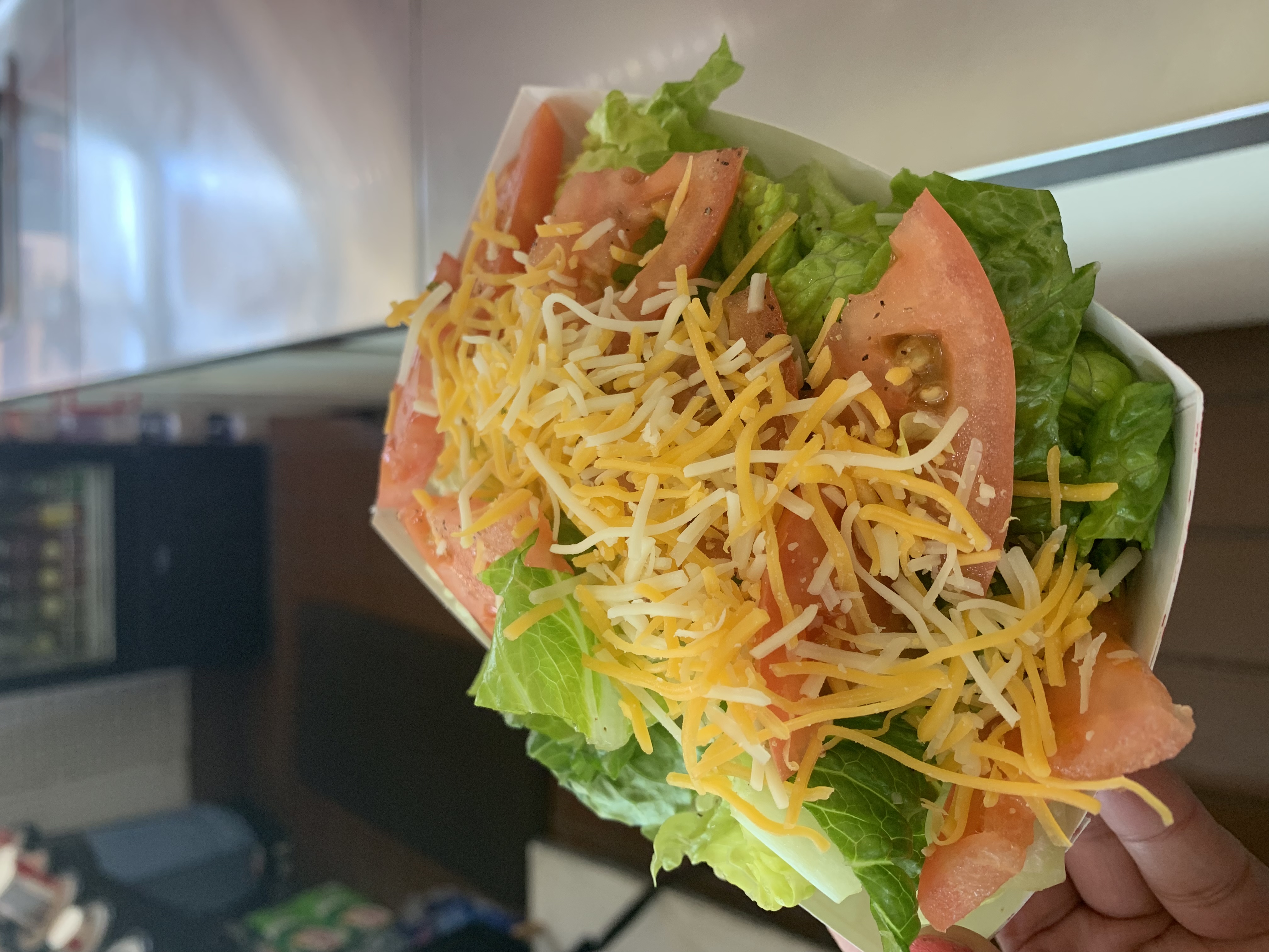 Order Green Salad food online from Burgers, Fish & Fries store, La Mesa on bringmethat.com