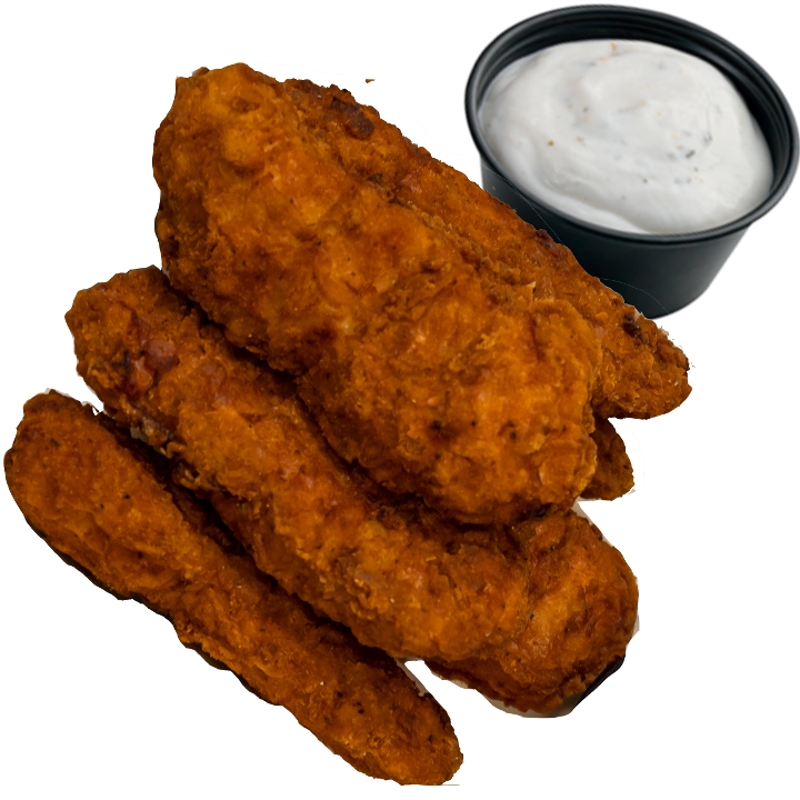 Order 6 CHICKEN STRIPS food online from Bizza store, San Francisco on bringmethat.com