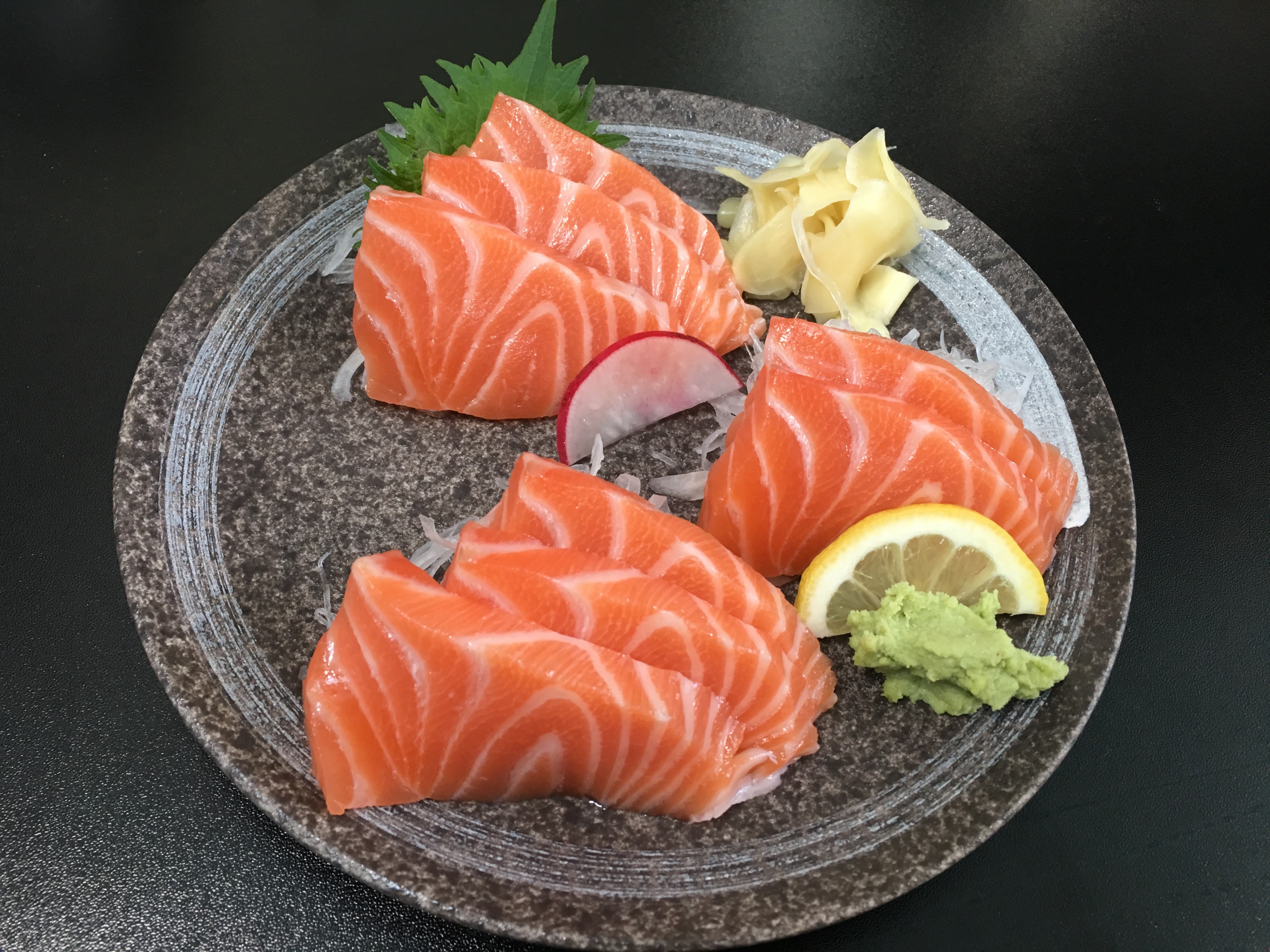 Order Salmon Sashimi 8 pc food online from Kaisen Don store, San Francisco on bringmethat.com