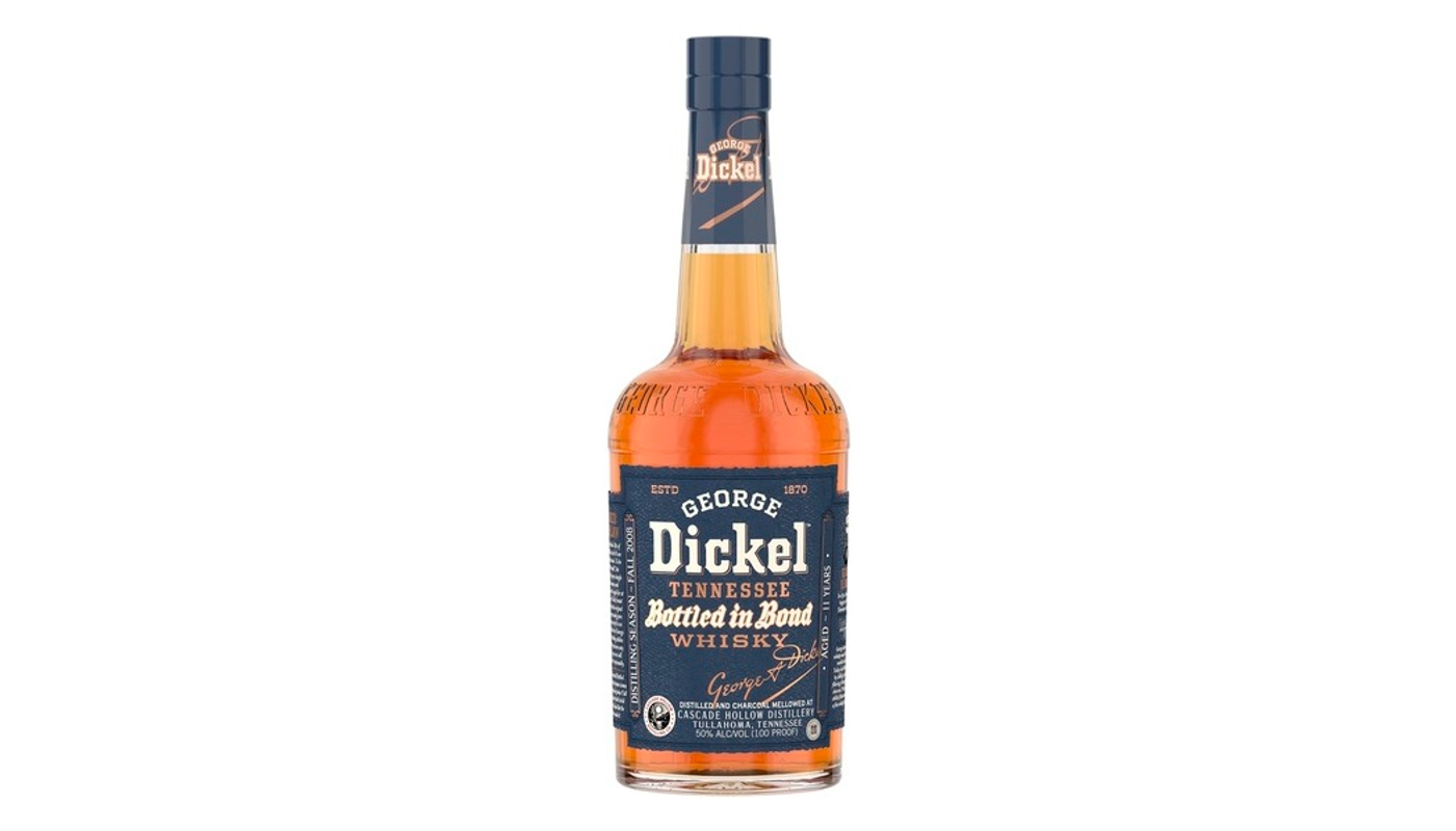 Order George Dickel Tennessee Whiskey Bottled in Bond 750mL food online from Liquor Palace store, Burbank on bringmethat.com