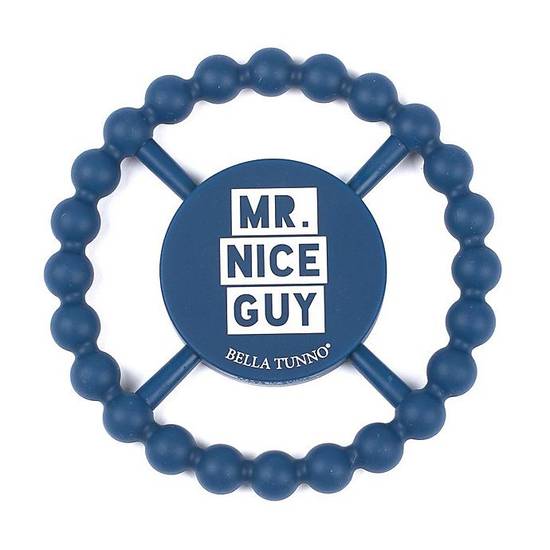 Order Bella Tunno™ "Mr. Nice Guy" Happy Teether in Navy food online from Bed Bath & Beyond store, Lancaster on bringmethat.com