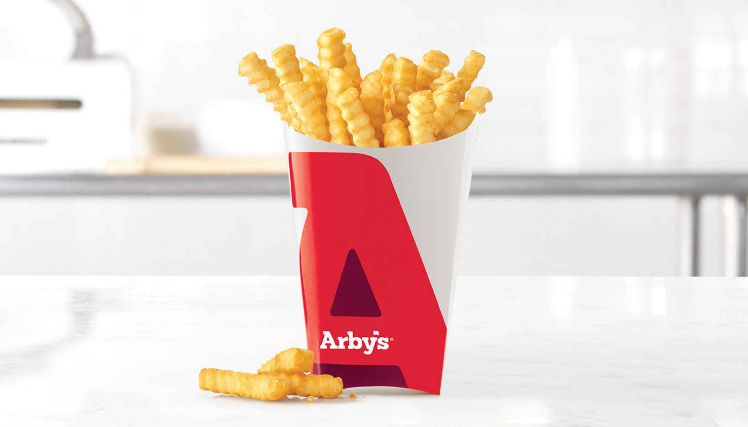 Order Crinkle Fries (Large) food online from Arby store, Anchorage on bringmethat.com
