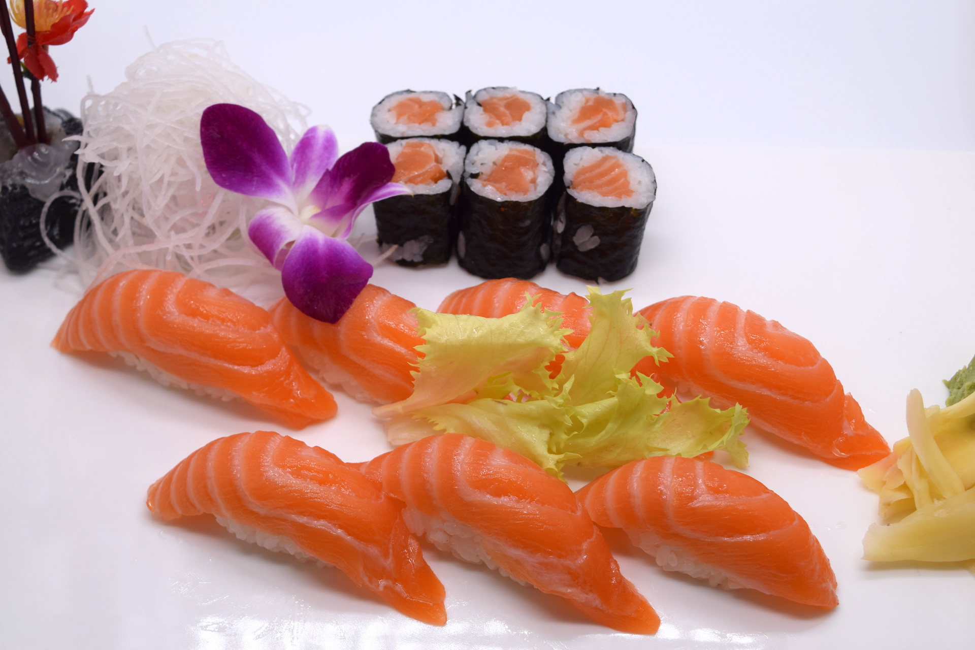 Order Salmon Lover food online from Mizu Japanese Restaurant store, Niles on bringmethat.com
