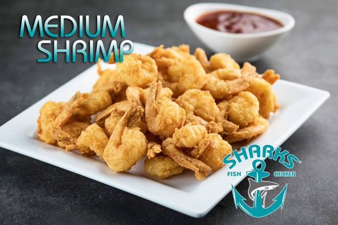 Order Medium Shrimp food online from Sharks Fish & Chicken store, Gary on bringmethat.com