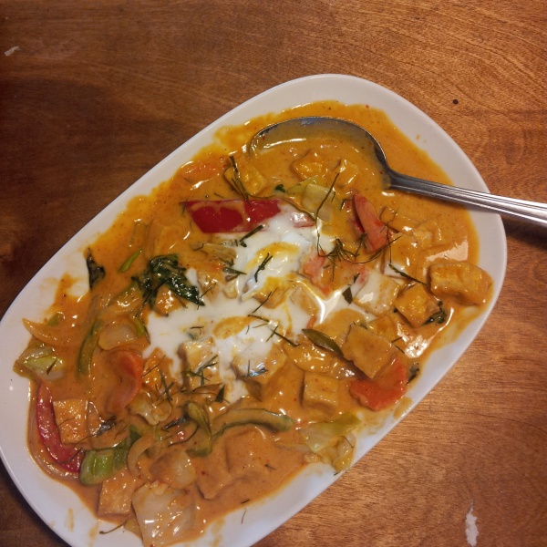 Order 69. Panaeng Curry food online from Wedgwood II Vegetarian Thai store, Seattle on bringmethat.com