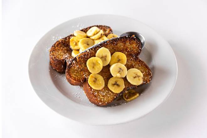 Order Coconut & Almond Encrusted French Toast food online from Hash Kitchen store, Phoenix on bringmethat.com