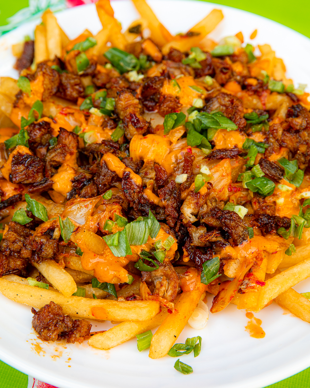 Order Pork Belly Fries food online from Noodle Belly store, Oakland on bringmethat.com