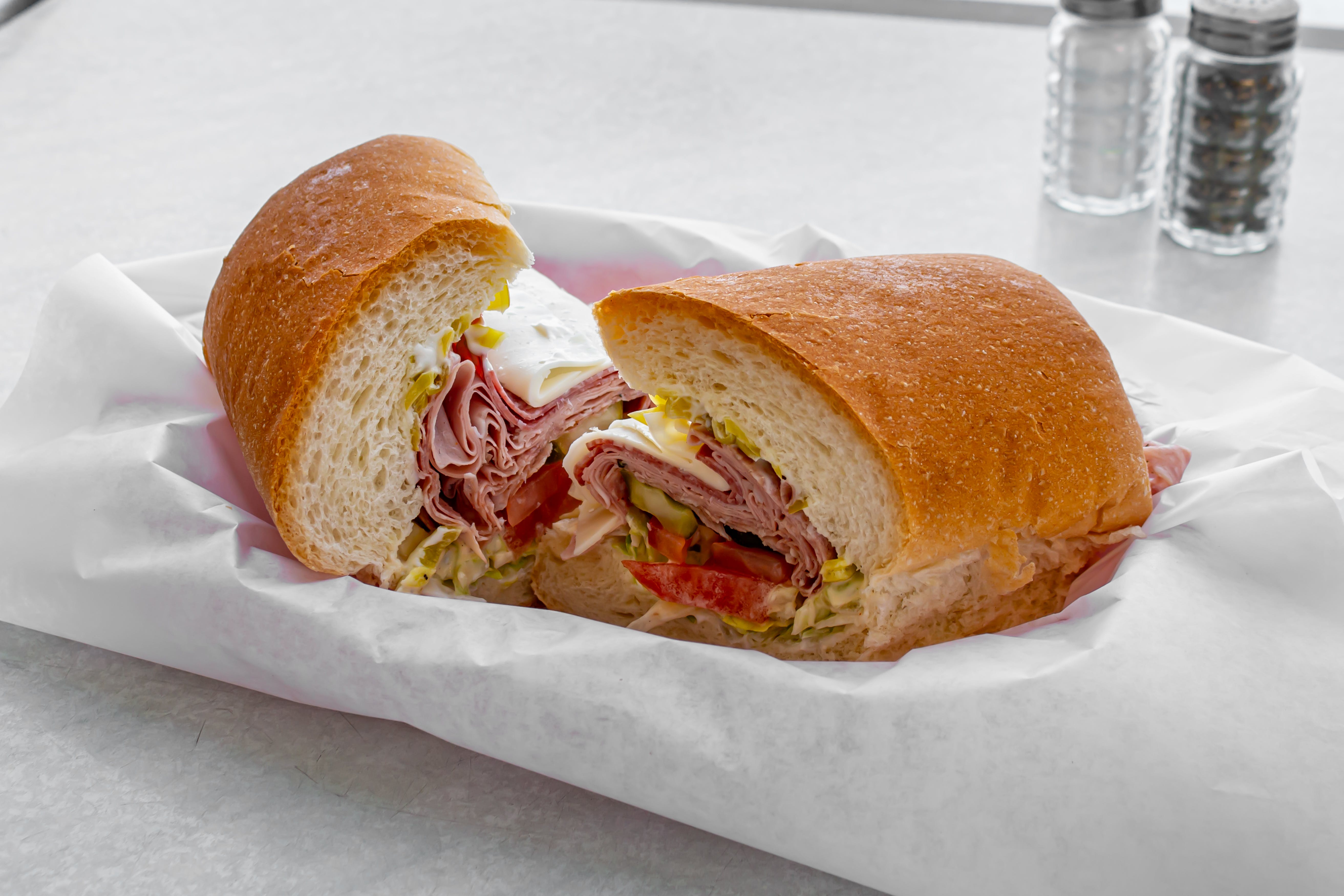 Order Submarine Sandwich - Small 6'' food online from Jack's Pizza & Subs store, Torrance on bringmethat.com