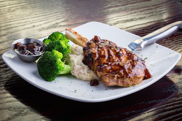 Order Pork Chop Marsala food online from Sedona Taphouse store, Colonial Heights on bringmethat.com