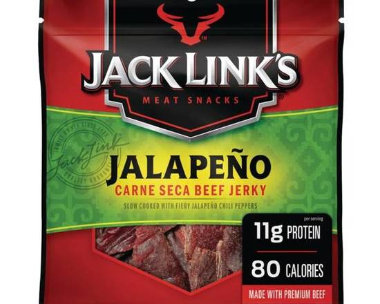 Order Jack Links Beef Jerky, Jalapeno, 2.85 oz food online from Pit Stop Liquor Mart store, El Monte on bringmethat.com