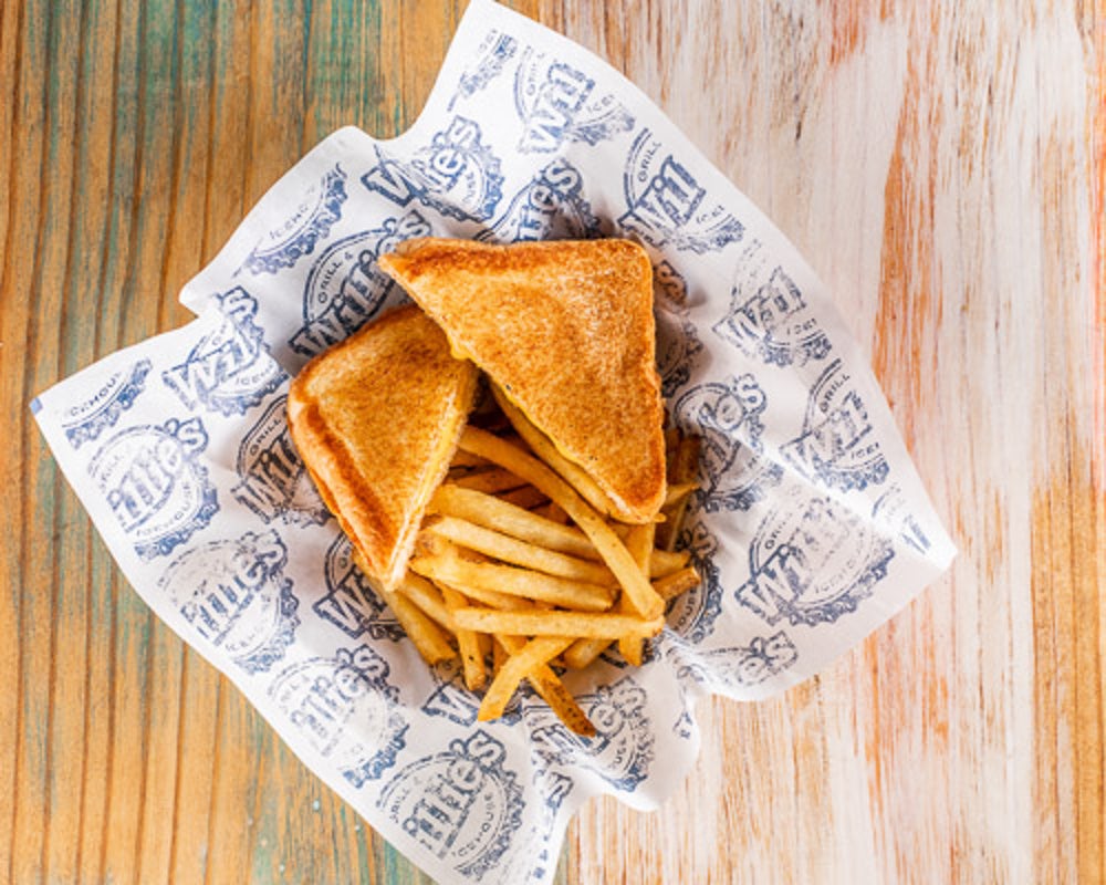 Order Kids Grilled Cheese food online from Willie's Grill & Icehouse store, Sugarland on bringmethat.com