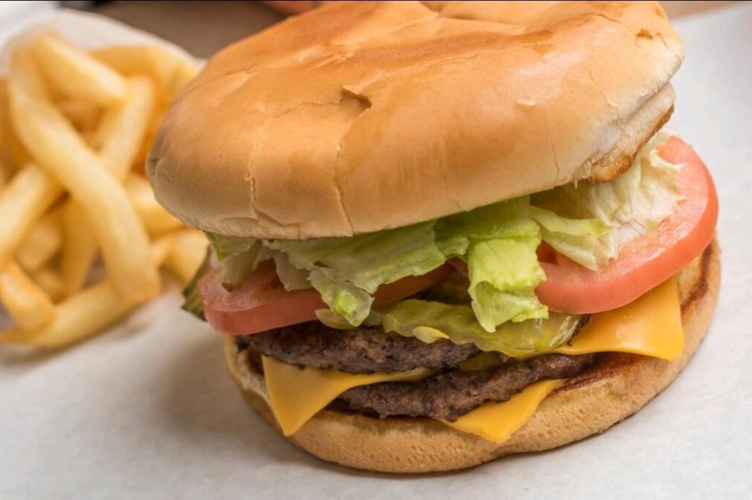 Order HAMBURGER food online from Pete's Chicken-N-More - South Port store, Corpus Christi on bringmethat.com