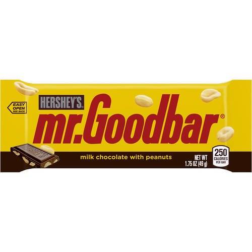 Order Hershey'S Mr. Goodbar Milk Chocolate With Peanuts Candy Bar food online from Exxon Food Mart store, Port Huron on bringmethat.com