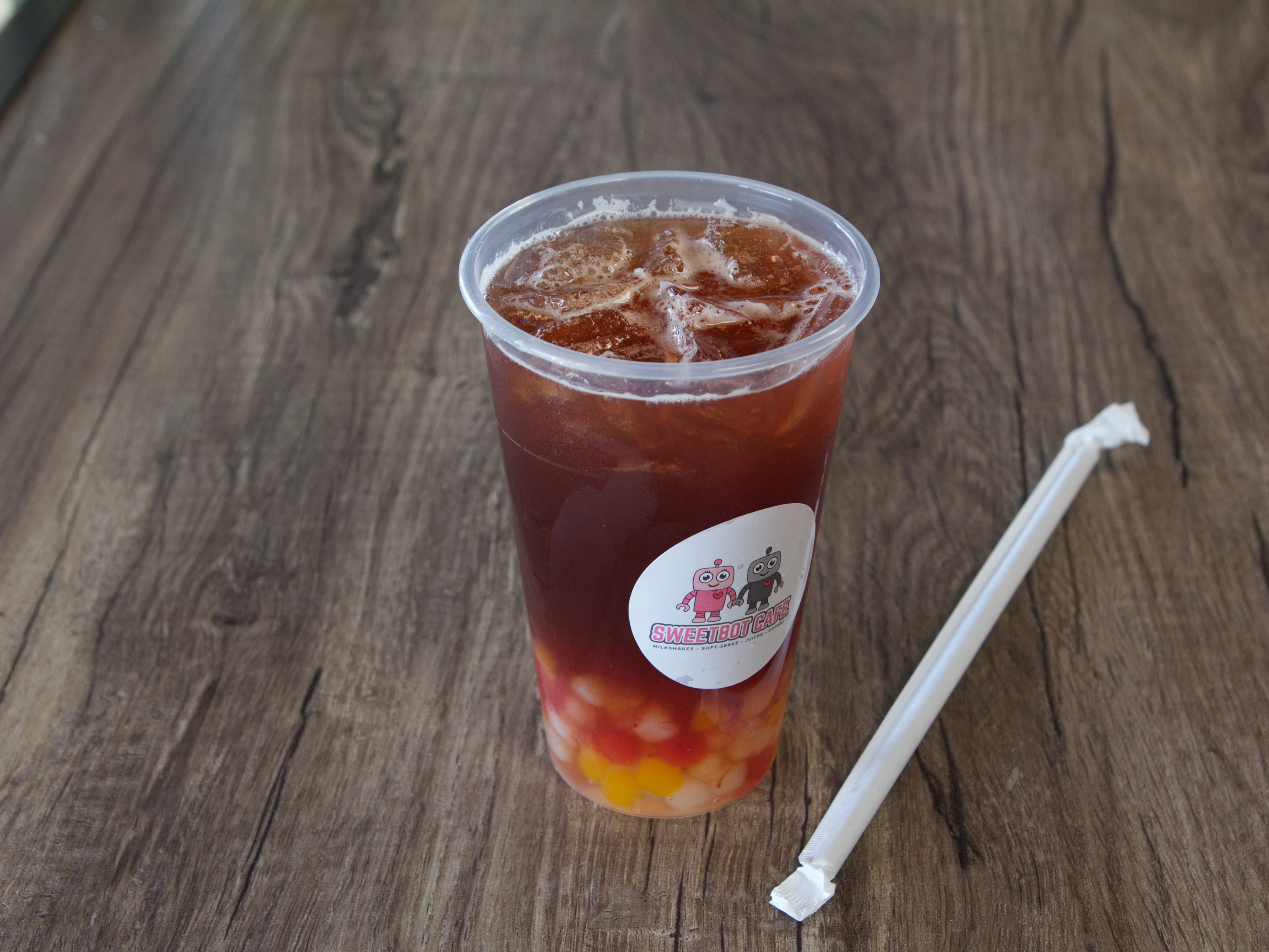 Order Peachberry Blossom Tea food online from Sweetbot Cafe store, Stockton on bringmethat.com