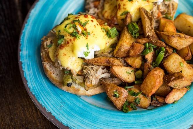 Order Carnitas Benedict food online from Toast store, Milwaukee on bringmethat.com