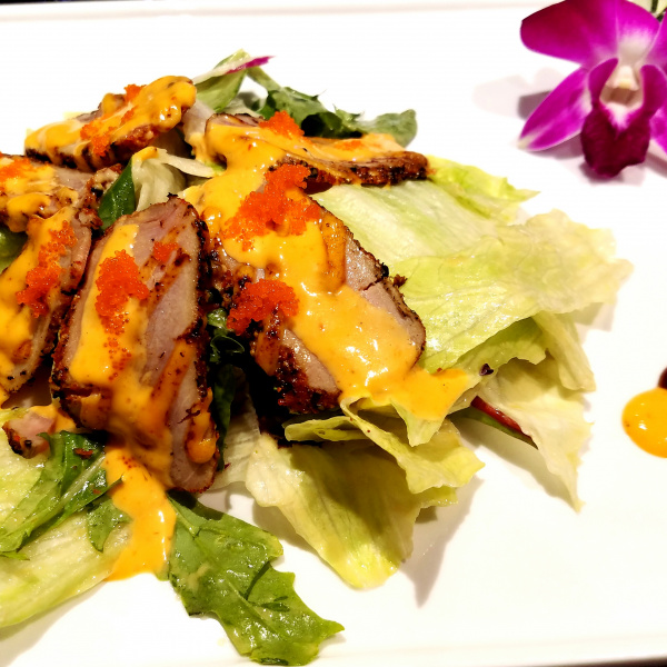 Order 9. Ahi Tuna Salad food online from Rainbow King store, Bel Air on bringmethat.com
