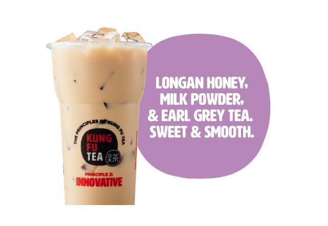 Order Honey Milk Tea food online from Kung Fu Tea store, Cincinnati on bringmethat.com