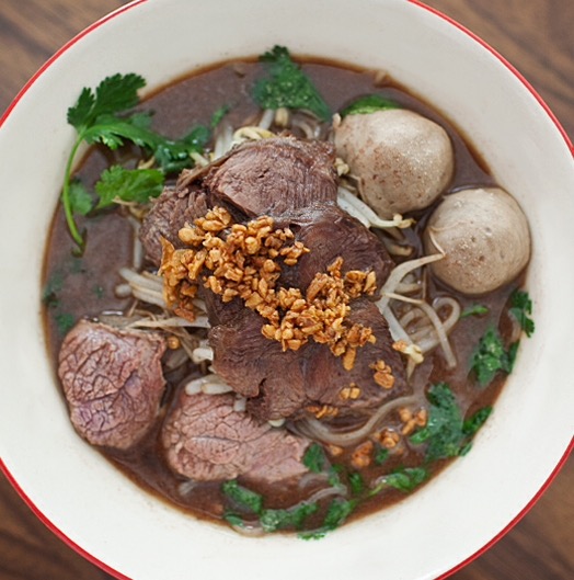 Order Boat Noodle Beef Soup food online from King Thai Restaurant store, Saint Paul on bringmethat.com