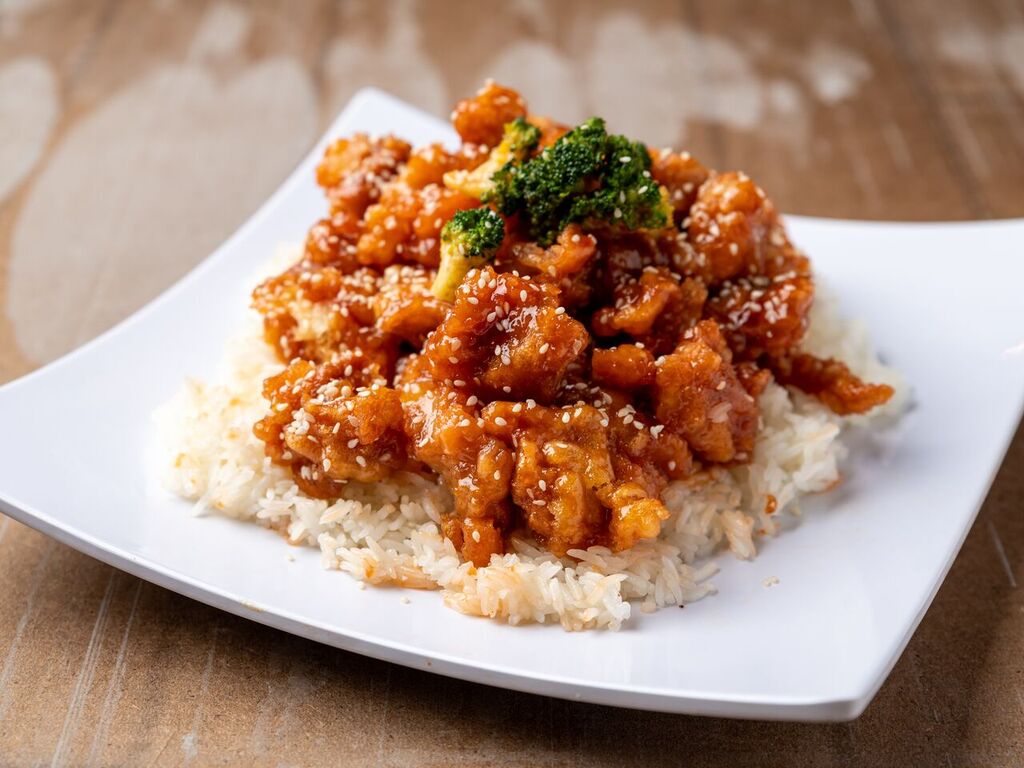 Order A2. Sesame Chicken芝麻鸡 food online from A8 China store, Madison on bringmethat.com