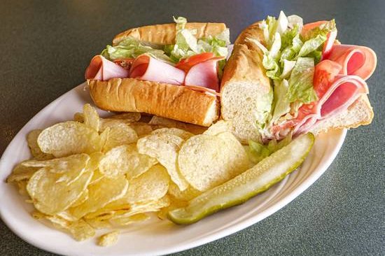 Order 8" Ham Cold Sub food online from Armand's Pizzeria & Grille store, Rockville on bringmethat.com
