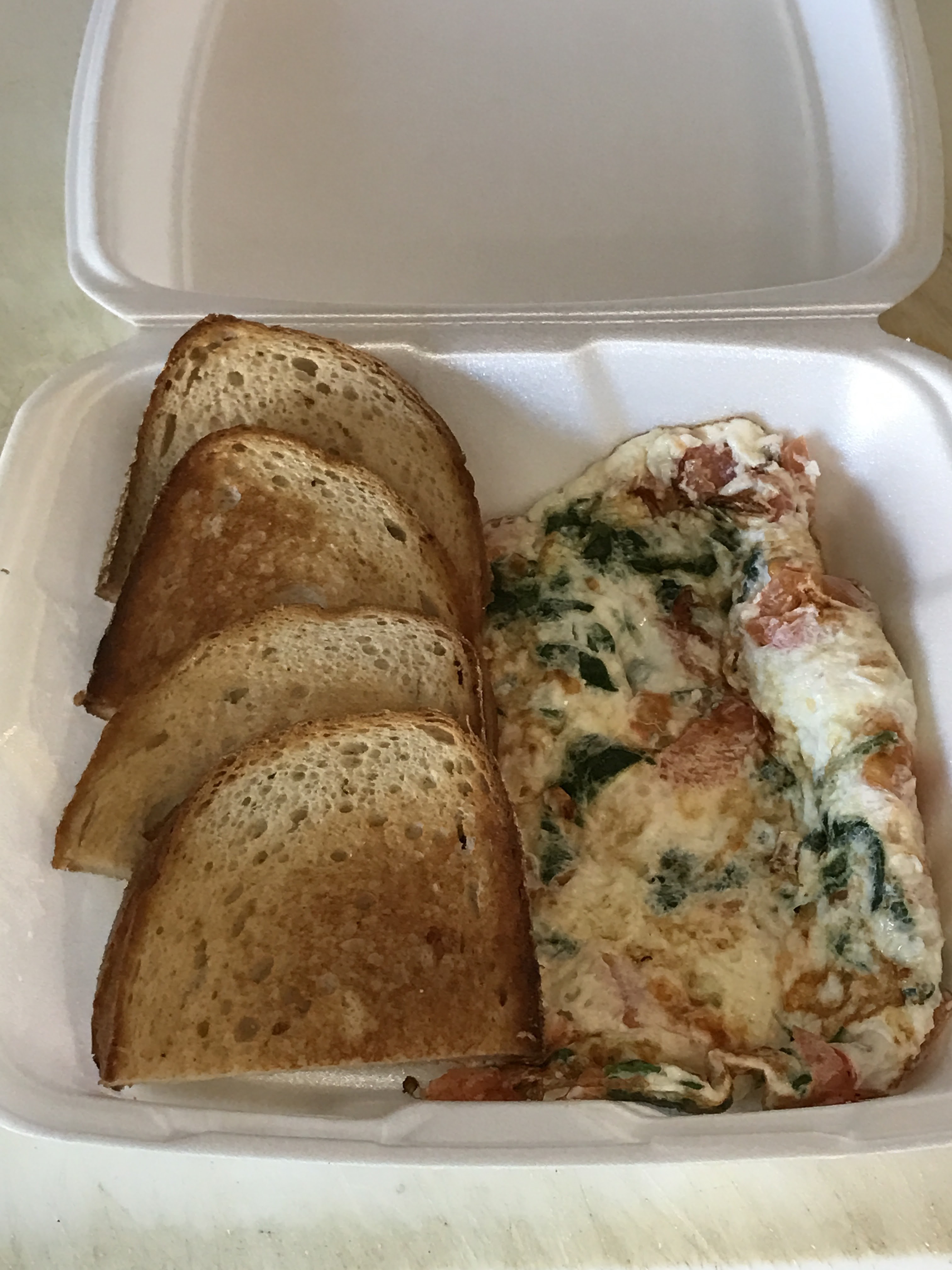 Order 4. Mediterranean Omelette food online from Bagels And More store, Bergenfield on bringmethat.com