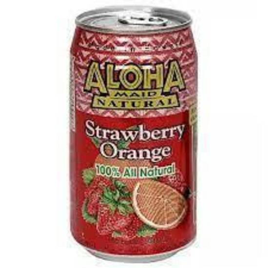 Order Aloha Maid - Strawberry Orange food online from IV Deli Mart store, Goleta on bringmethat.com