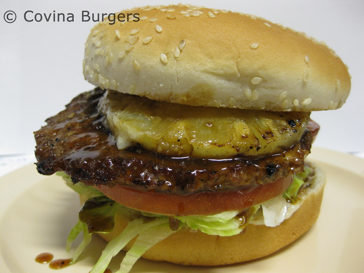 Order Hawaiian Burger food online from Covina Burgers store, Covina on bringmethat.com