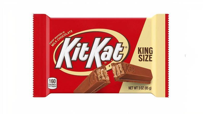 Order Kit Kat Chocolate Candy Bar, King Size food online from Mac On 4th store, Alton on bringmethat.com