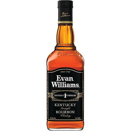 Order Evan Williams Black Label Bourbon (750 ML) 1588 food online from BevMo! store, Citrus Heights on bringmethat.com