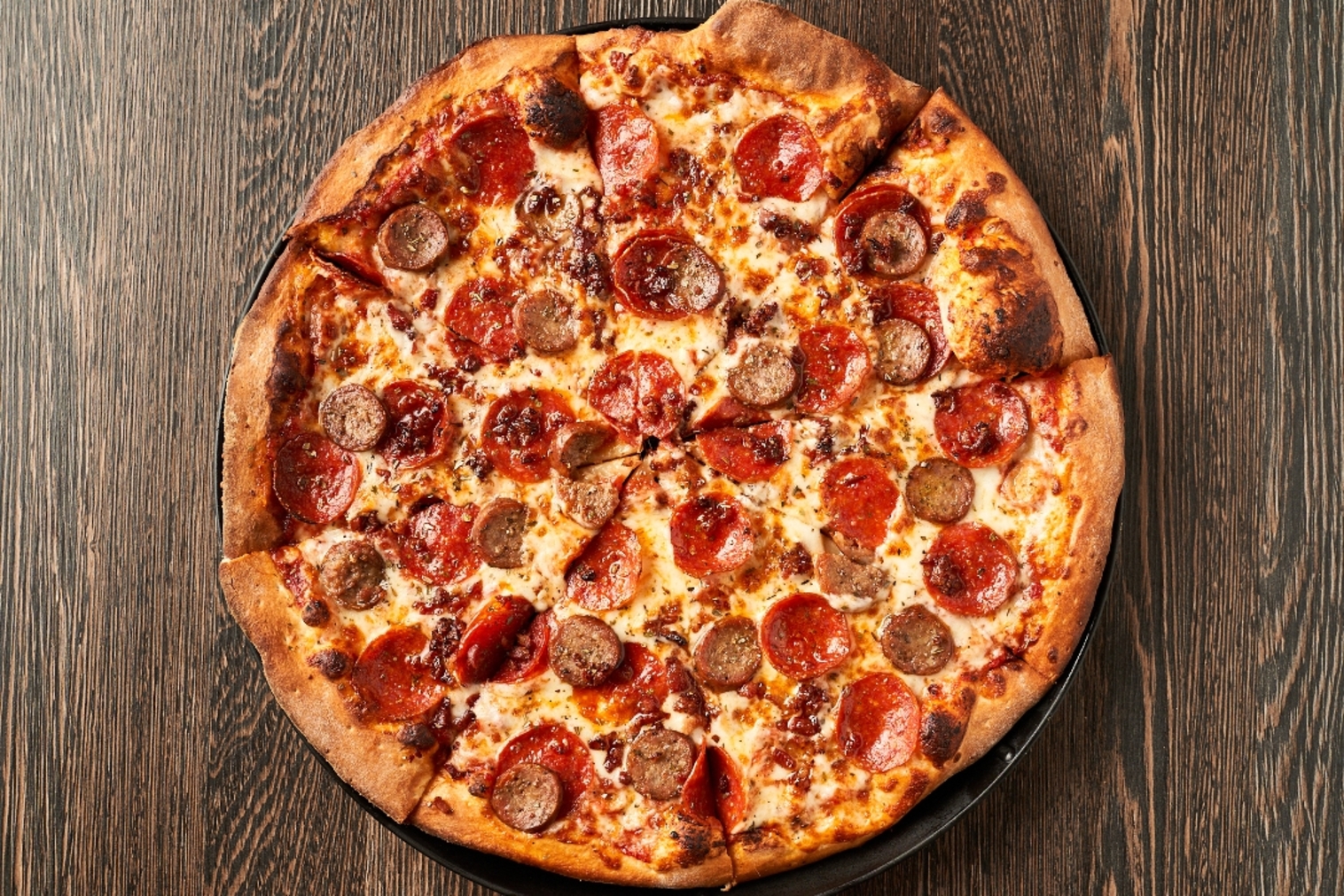 Order 10" Ghett Yo Meat On food online from Ghettyo Pizza store, Phoenix on bringmethat.com