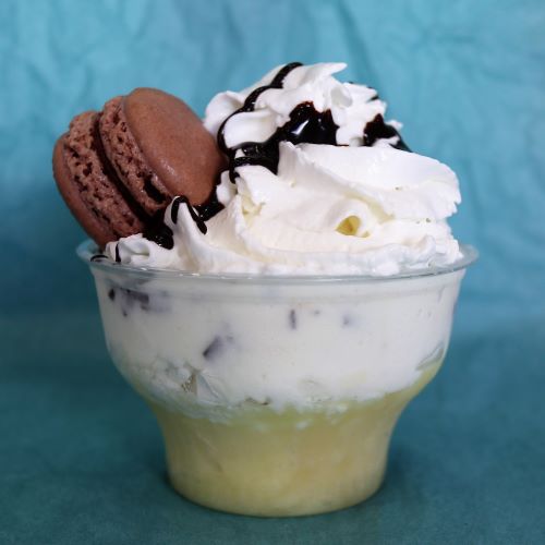 Order Caribbean Vacation Vacherin food online from Le Macaron French Pastries store, Huntsville on bringmethat.com
