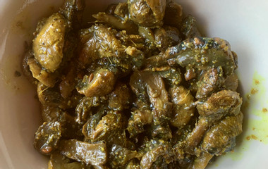 Order Mushroom Chuala - 16 oz & Flatbread food online from Bridges Nepali Cuisine store, Cincinnati on bringmethat.com