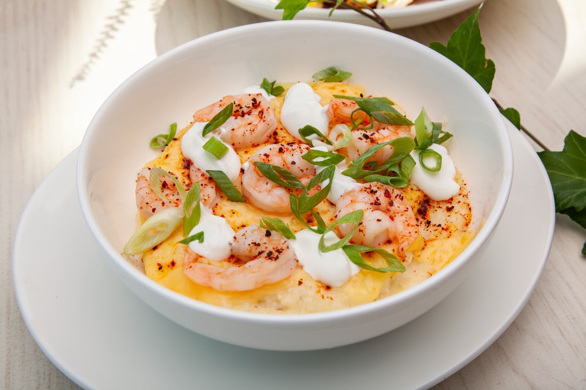 Order Shrimp and Grits food online from Morning Belle store, Grand Rapids on bringmethat.com