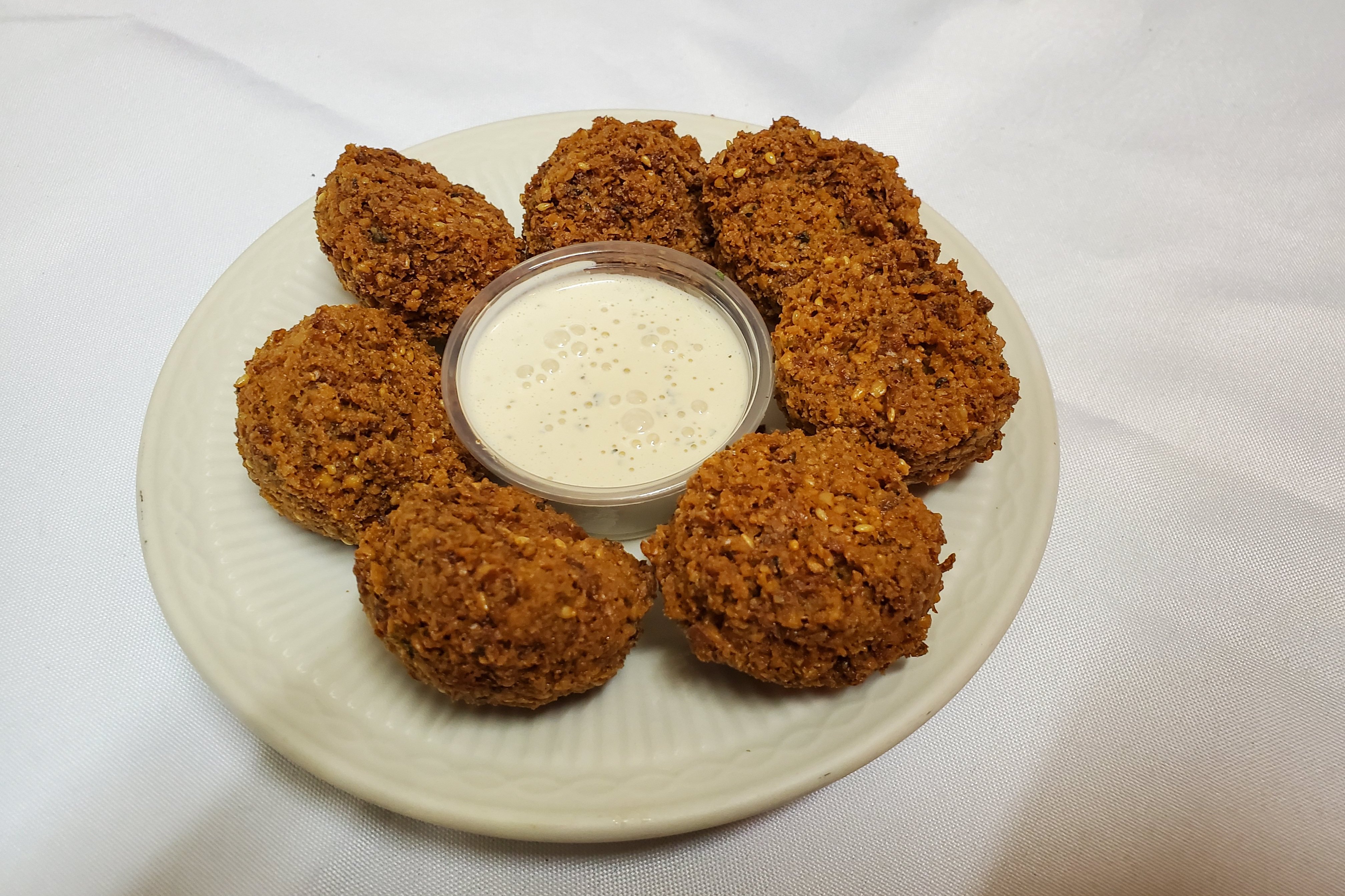 Order Falafel food online from Zaatar Mediterranean Cuisine store, Baltimore on bringmethat.com