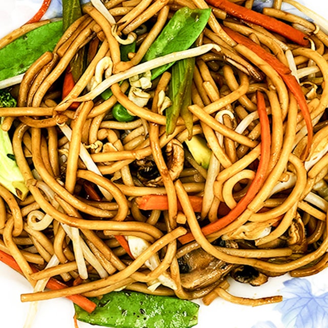 Order Vegetable Chow Mein food online from New Shanghai Restaurant store, Lake Forest on bringmethat.com
