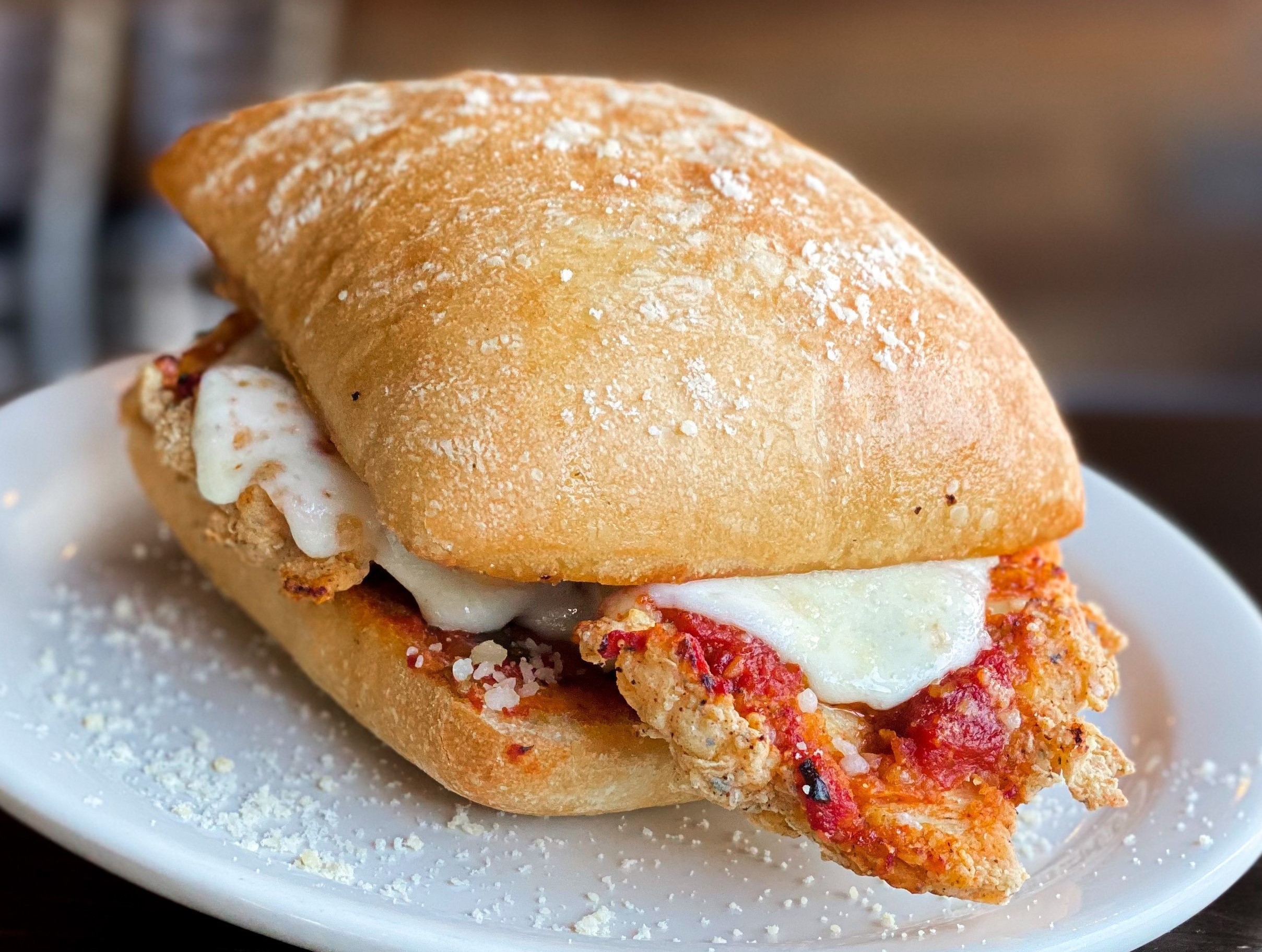 Order Chicken Parmesan food online from Georgio Chicago Pizza & Pub store, Crystal Lake on bringmethat.com