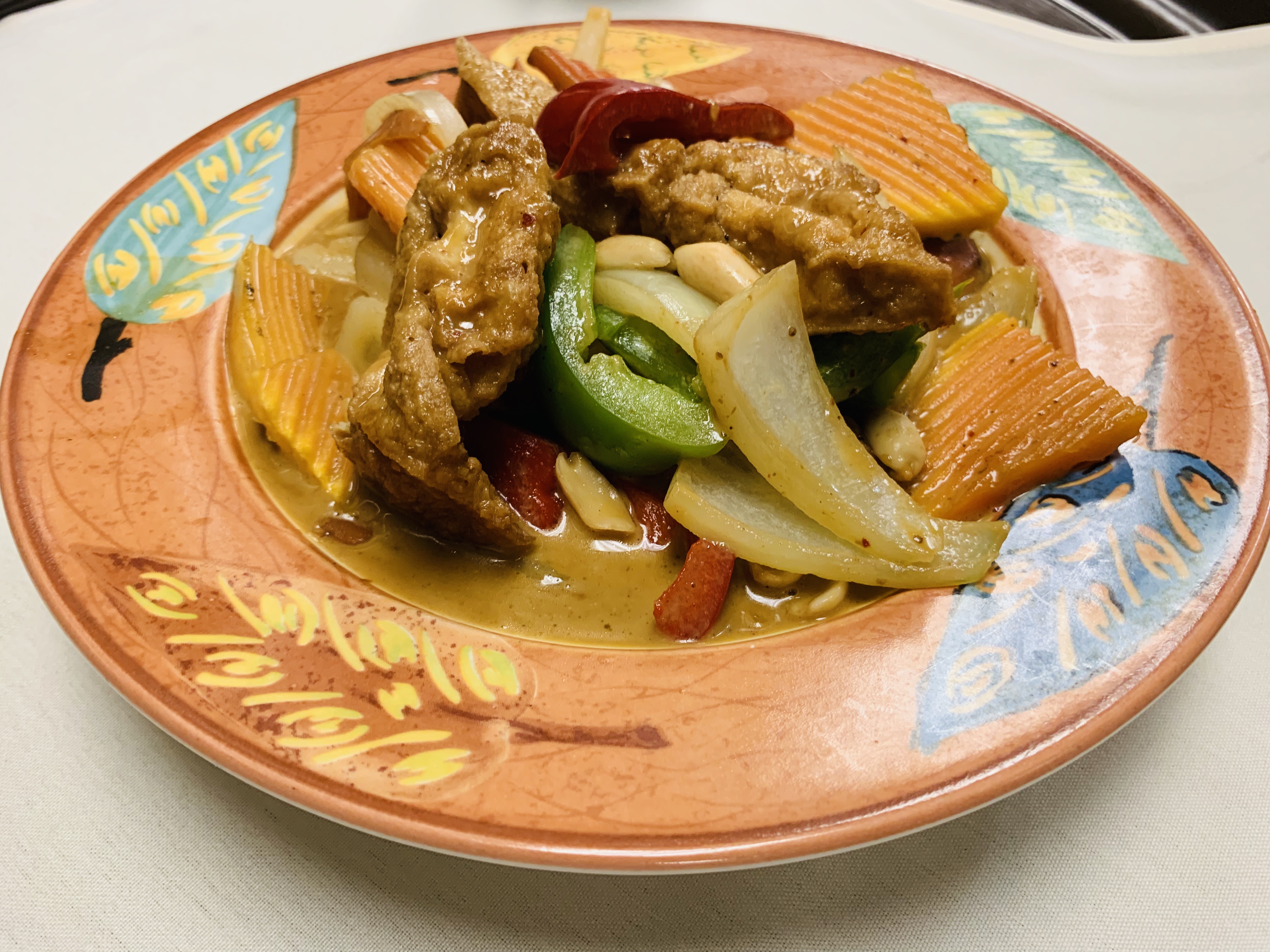 Order Masaman Curry food online from Brown Sugar Cafe store, Boston on bringmethat.com