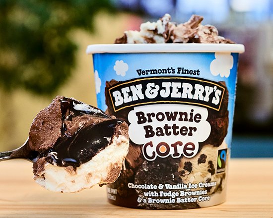 Order Brownie Batter food online from Ben & Jerry's Ice Cream store, San Francisco on bringmethat.com