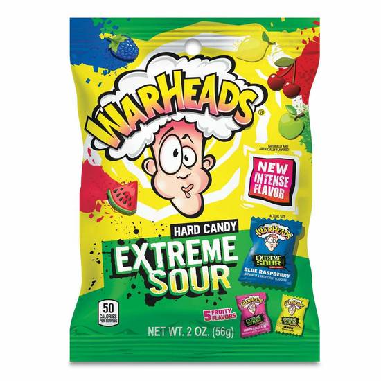 Order Warheads Hard Candy - Extreme Sour food online from IV Deli Mart store, Goleta on bringmethat.com