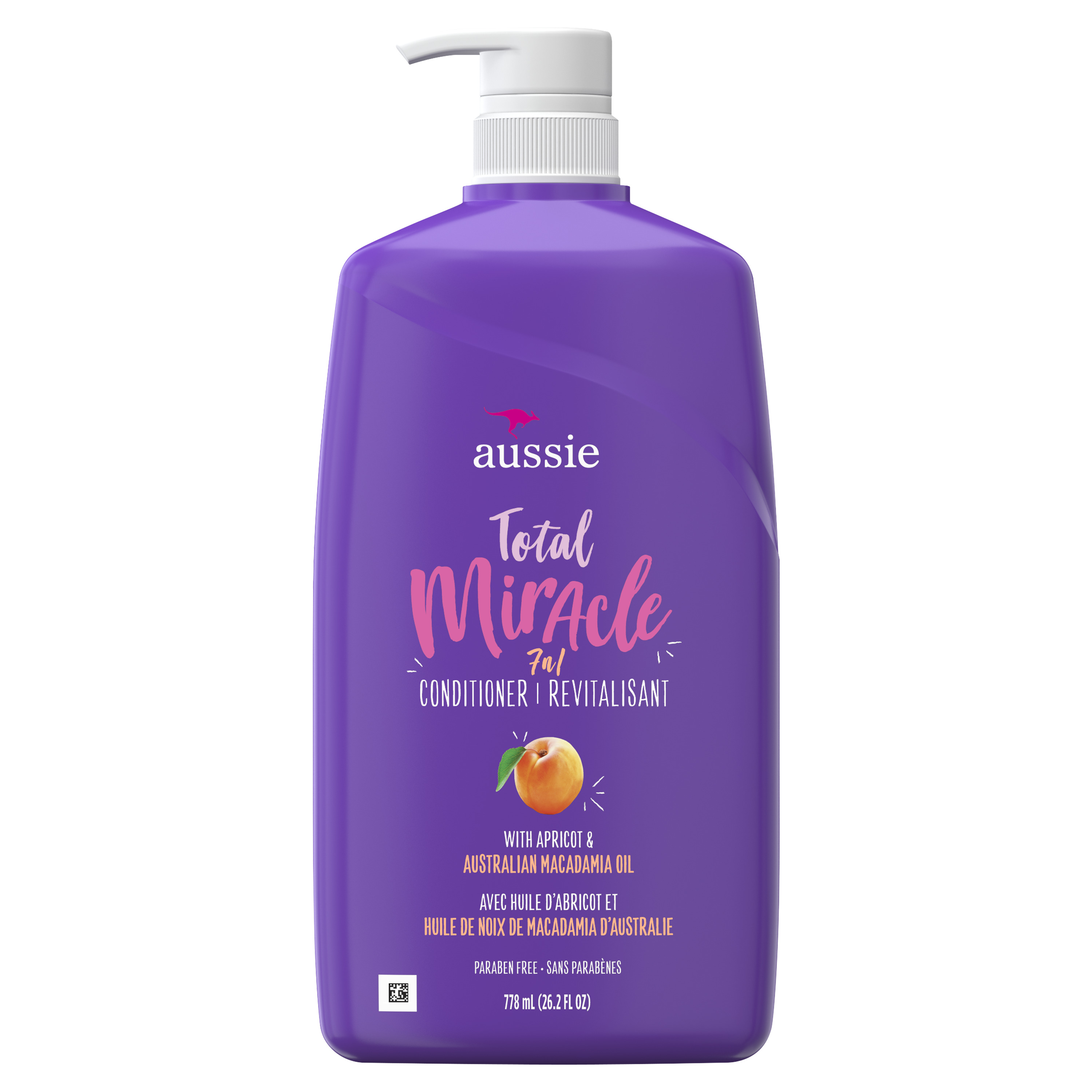 Order Aussie Total Miracle with Apricot and Macadamia Oil, Paraben Free Conditioner - 26.2 fl oz food online from Rite Aid store, MILLER PLACE on bringmethat.com