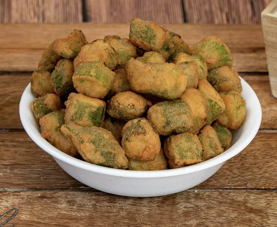 Order Fried Okra food online from Hiphop Fish & Chicken store, Baltimore on bringmethat.com