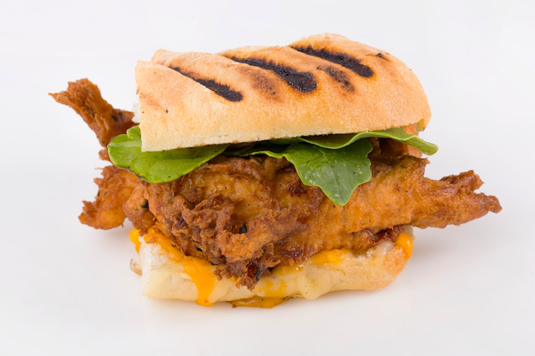 Order Half Fried Chicken Panini food online from Fresh To Order - East Cobb store, Marietta on bringmethat.com
