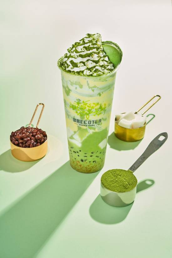 Order 39. Matcha Milk Paradise food online from Brecotea store, Cary on bringmethat.com