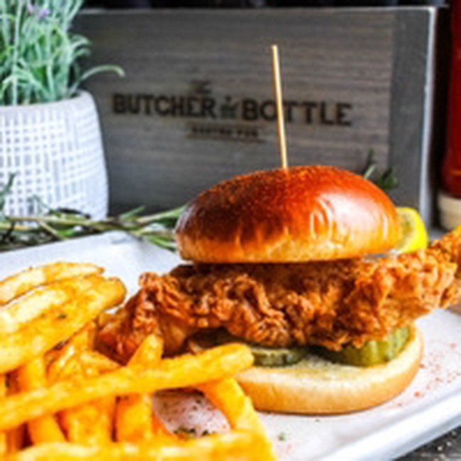 Order Chicken Sandwich food online from The Butcher And Bottle store, Canton on bringmethat.com