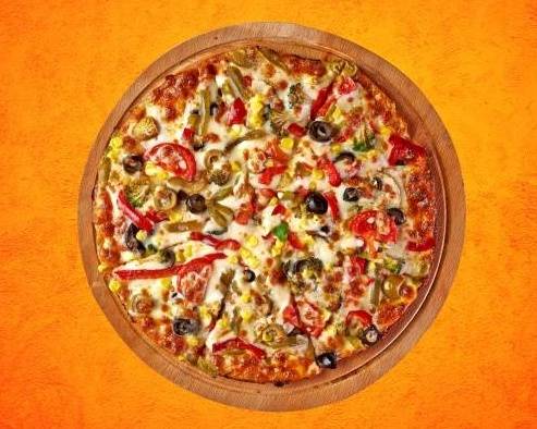 Order 14"Veggie Mania  Pizza food online from Pizza Possessed store, Holly Springs on bringmethat.com